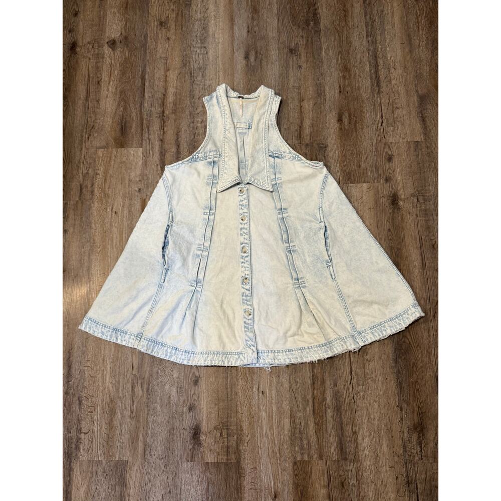 Free People Women’s Katie Denim Dress Size Small
